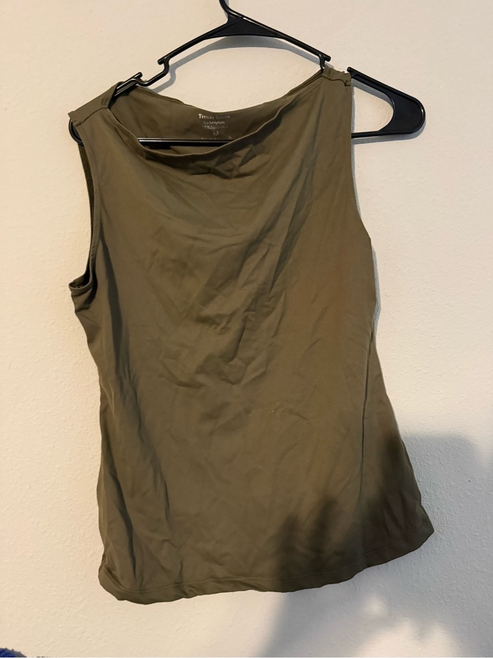 Treasure & Bond Olive Tank Top - Classic Sleeveless Knit